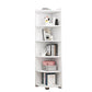 Moderno shelf -shelf -shelf -shelfcase libreria in legno ingegnerizzato con armadi