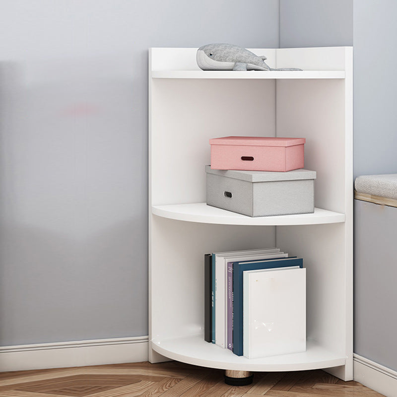 Moderno shelf -shelf -shelf -shelfcase libreria in legno ingegnerizzato con armadi