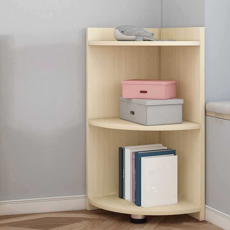 Moderno shelf -shelf -shelf -shelfcase libreria in legno ingegnerizzato con armadi