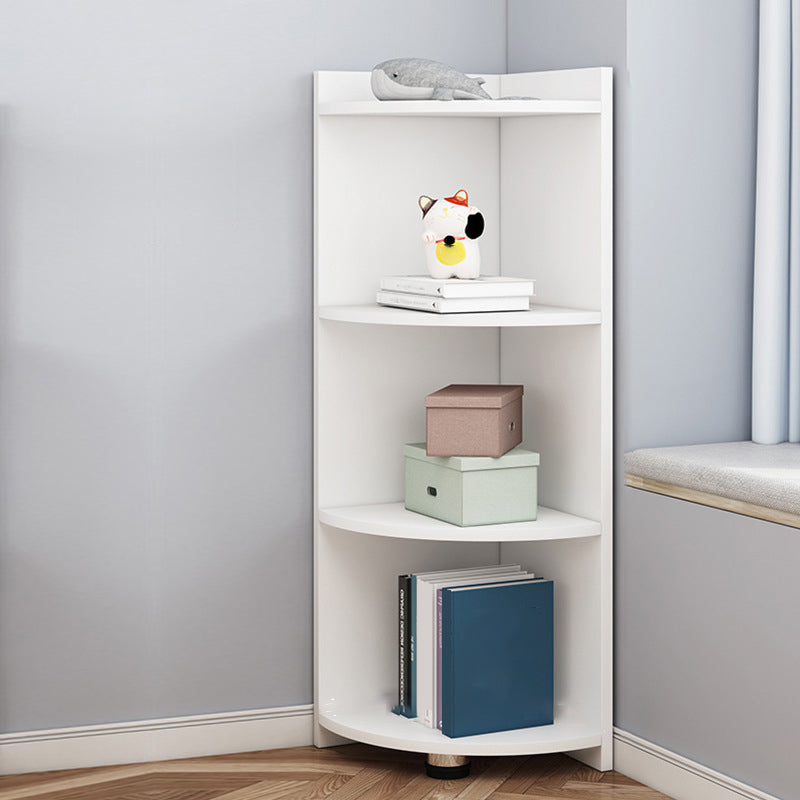 Moderno shelf -shelf -shelf -shelfcase libreria in legno ingegnerizzato con armadi