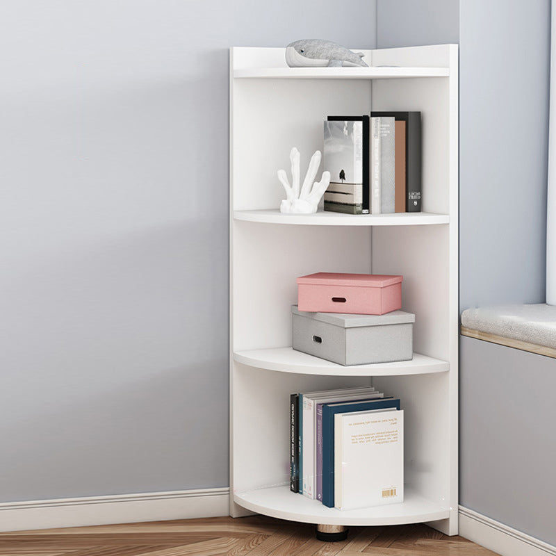 Moderno shelf -shelf -shelf -shelfcase libreria in legno ingegnerizzato con armadi
