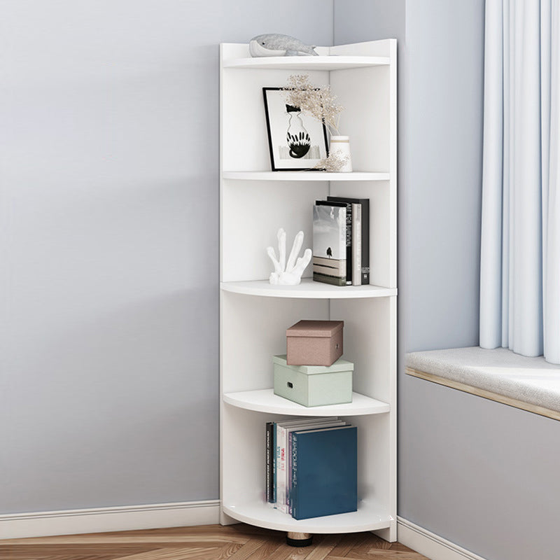 Moderno shelf -shelf -shelf -shelfcase libreria in legno ingegnerizzato con armadi