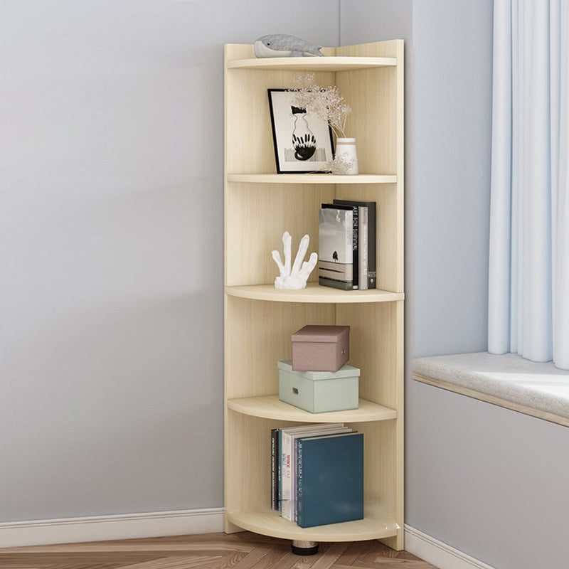 Moderno shelf -shelf -shelf -shelfcase libreria in legno ingegnerizzato con armadi