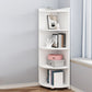 Moderno shelf -shelf -shelf -shelfcase libreria in legno ingegnerizzato con armadi