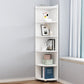 Moderno shelf -shelf -shelf -shelfcase libreria in legno ingegnerizzato con armadi