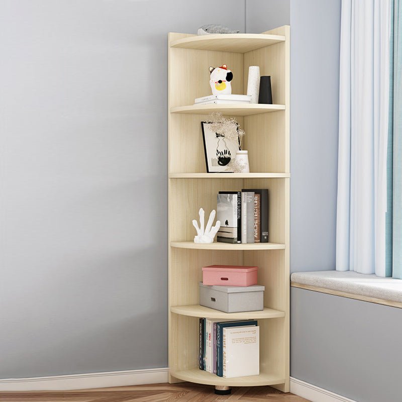 Moderno shelf -shelf -shelf -shelfcase libreria in legno ingegnerizzato con armadi
