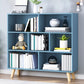 Closed Back Engineered Wood Shelf Bookcase Contemporary Bookshelf for Study Room 31.5"L x 9.4"W x 42.1"H Blue Cabinet Not Included Clearhalo 'Bookcases' 'furn' 'furn_bookcases' 'Furniture' 'Office Furniture' 6275900