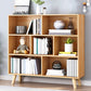 Closed Back Engineered Wood Shelf Bookcase Contemporary Bookshelf for Study Room 31.5"L x 9.4"W x 42.1"H Natural Cabinet Not Included Clearhalo 'Bookcases' 'furn' 'furn_bookcases' 'Furniture' 'Office Furniture' 6275902