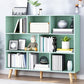 Closed Back Engineered Wood Shelf Bookcase Contemporary Bookshelf for Study Room 39.4"L x 9.4"W x 42.1"H Green Cabinet Not Included Clearhalo 'Bookcases' 'furn' 'furn_bookcases' 'Furniture' 'Office Furniture' 6275910