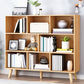 Closed Back Engineered Wood Shelf Bookcase Contemporary Bookshelf for Study Room 39.4"L x 9.4"W x 42.1"H Natural Cabinet Not Included Clearhalo 'Bookcases' 'furn' 'furn_bookcases' 'Furniture' 'Office Furniture' 6275911