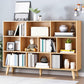 Closed Back Engineered Wood Shelf Bookcase Contemporary Bookshelf for Study Room 55.1"L x 9.4"W x 42.1"H Natural Cabinet Not Included Clearhalo 'Bookcases' 'furn' 'furn_bookcases' 'Furniture' 'Office Furniture' 6275917