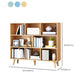Closed Back Engineered Wood Shelf Bookcase Contemporary Bookshelf for Study Room Clearhalo 'Bookcases' 'furn' 'furn_bookcases' 'Furniture' 'Office Furniture' 6275924