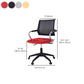 Contemporary Wheels Swivel Chair Microfiber Conference Mid-Back Arm Chair Clearhalo 'furn' 'furn_office_chair' 'Furniture' 'Office Chairs' 'Office Furniture' 'office_chair' 6275954