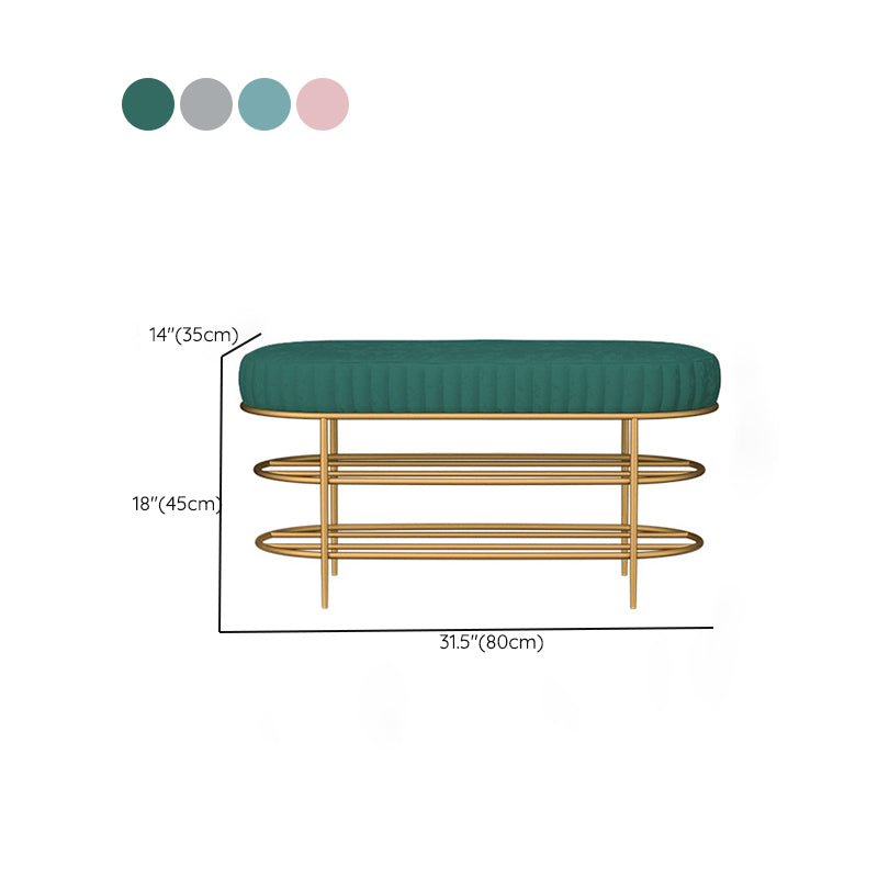 Modern Entryway Bench Cushioned Seating Bench with Shoe Storage Clearhalo 'Benches' 'Chairs & Seating' 'furn' 'furn_benches' 'Furniture' 'Living Room Furniture' 6275991
