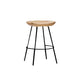 Tabouret de comptoir en bois massif contemporain tabouret de bar de salon