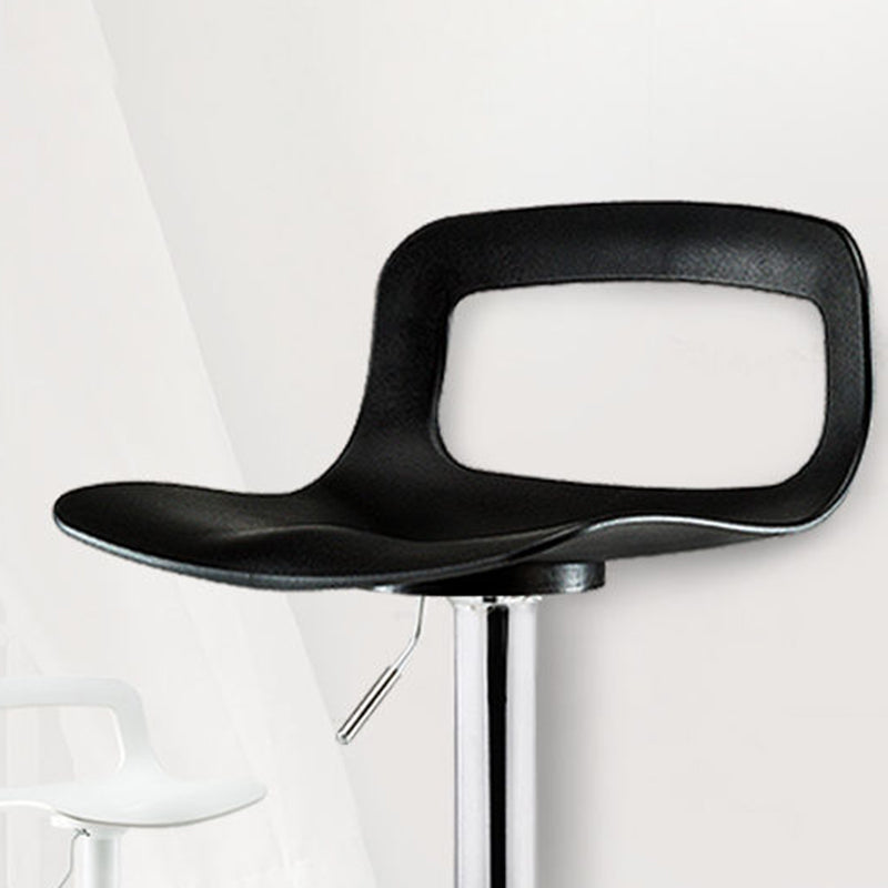 Contemporary Metal Bar Stool Backrest Adjustable Counter Stool Clearhalo 'Bar Furniture' 'Bar Stools' 'bar_stools' 'furn' 'furn_bar_stools' 'Furniture' 'Kitchen & Dining Furniture' 6276315