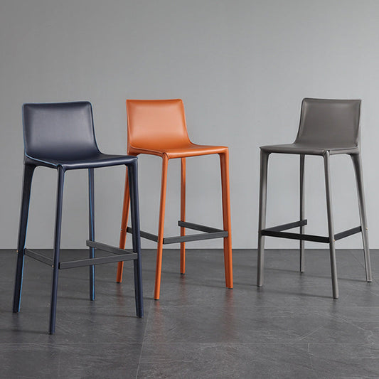 Contatore di sgabelli da bar in metallo contemporaneo per soggiorno per soggiorno