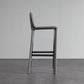 Contemporary Metal Bar Stool Backrest Counter Stool for Living Room