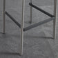 Contemporary Metal Bar Stool Backrest Counter Stool for Living Room