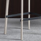 Contemporary Metal Base Bar Stool Armless Low Back Counter Stool Clearhalo 'Bar Furniture' 'Bar Stools' 'bar_stools' 'furn' 'furn_bar_stools' 'Furniture' 'Kitchen & Dining Furniture' 6276375