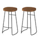 Modern Style Counter Stool Saddle Seat Backless Bar Stool for Indoor 2 Piece Set Clearhalo 'Bar Furniture' 'Bar Stools' 'bar_stools' 'furn' 'furn_bar_stools' 'Furniture' 'Kitchen & Dining Furniture' 6276528