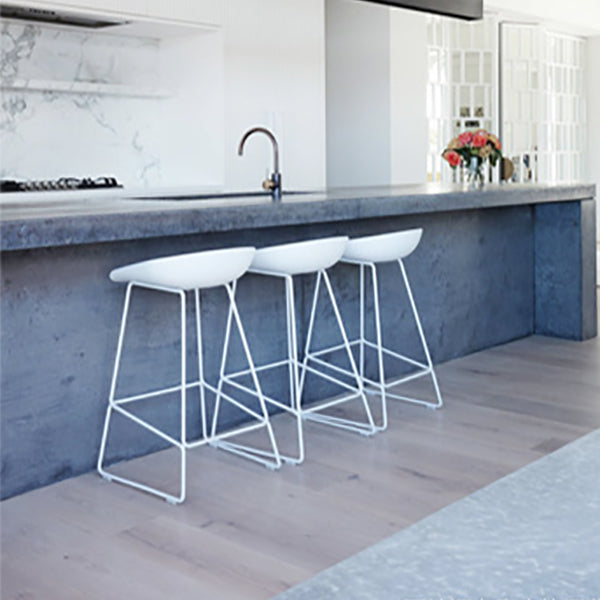 Contemporary Steel Base Bar Stool Armless Counter Stool for Living Room Clearhalo 'Bar Furniture' 'Bar Stools' 'bar_stools' 'furn' 'furn_bar_stools' 'Furniture' 'Kitchen & Dining Furniture' 6276593