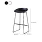 Contemporary Steel Base Bar Stool Armless Counter Stool for Living Room Clearhalo 'Bar Furniture' 'Bar Stools' 'bar_stools' 'furn' 'furn_bar_stools' 'Furniture' 'Kitchen & Dining Furniture' 6276601
