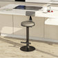 Industrial Armless Counter Stool Adjustable Bar Stool with Metal Base Clearhalo 'Bar Furniture' 'Bar Stools' 'bar_stools' 'furn' 'furn_bar_stools' 'Furniture' 'Kitchen & Dining Furniture' 6276657