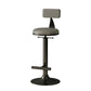 Industrial Armless Counter Stool Adjustable Bar Stool with Metal Base Clearhalo 'Bar Furniture' 'Bar Stools' 'bar_stools' 'furn' 'furn_bar_stools' 'Furniture' 'Kitchen & Dining Furniture' 6276661