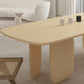 Contemporary Solid Wood Dining Table 3 Legs Dining Table for Home Use