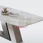Glam Dining Rechthoekige tafel Eettafel van gesinterde stenen voor thuisgebruik