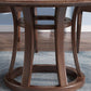 Round Table Solid Wood Table with Turntable for Home and Kitchen Clearhalo 'Dining Tables & Seating' 'Dining Tables' 'dining_table' 'furn' 'furn_dining_table' 'Furniture' 'Kitchen & Dining Furniture' 6277499