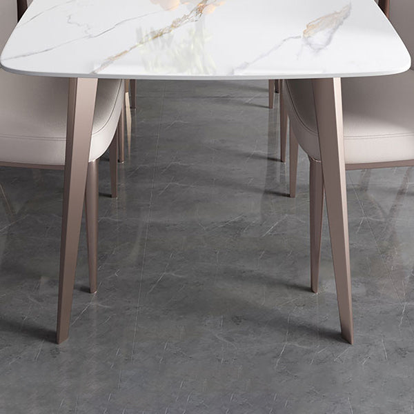 Rectangle Dining Table Traditional Luxury Dining Table for Home Clearhalo 'Dining Tables & Seating' 'Dining Tables' 'dining_table' 'furn' 'furn_dining_table' 'Furniture' 'Kitchen & Dining Furniture' 6277572