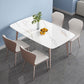 Rectangle Dining Table Traditional Luxury Dining Table for Home Clearhalo 'Dining Tables & Seating' 'Dining Tables' 'dining_table' 'furn' 'furn_dining_table' 'Furniture' 'Kitchen & Dining Furniture' 6277576