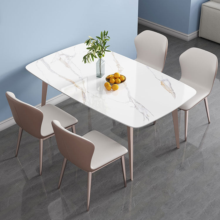 Rectangle Dining Table Traditional Luxury Dining Table for Home Clearhalo 'Dining Tables & Seating' 'Dining Tables' 'dining_table' 'furn' 'furn_dining_table' 'Furniture' 'Kitchen & Dining Furniture' 6277576