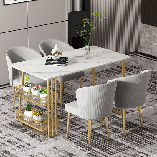 Rectangle Dining Table Traditional Luxury Dining Table for Dining Room