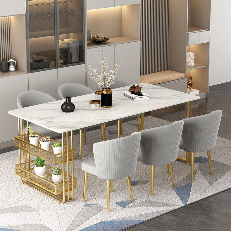 Rectangle Dining Table Traditional Luxury Dining Table for Dining Room