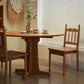 Round Wooden Dining Table Natural Home Kitchen Desk with Pedestal Base Clearhalo 'Dining Tables & Seating' 'Dining Tables' 'dining_table' 'furn' 'furn_dining_table' 'Furniture' 'Kitchen & Dining Furniture' 6277617