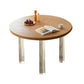 Modern Style Round Furniture Kitchen Dining Table with 3 Legs Clearhalo 'Dining Tables & Seating' 'Dining Tables' 'dining_table' 'furn' 'furn_dining_table' 'Furniture' 'Kitchen & Dining Furniture' 6277702