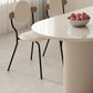 Metal and Slate Table Contemporary Home Wood Legs Dining Table