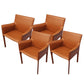 Faux Leather Kitchen Arm Chairs Contemporary Upholstered Dining Chairs