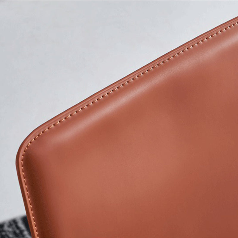 Sillas laterales sin brazo de silla de metal de comedor contemporáneo para la cocina