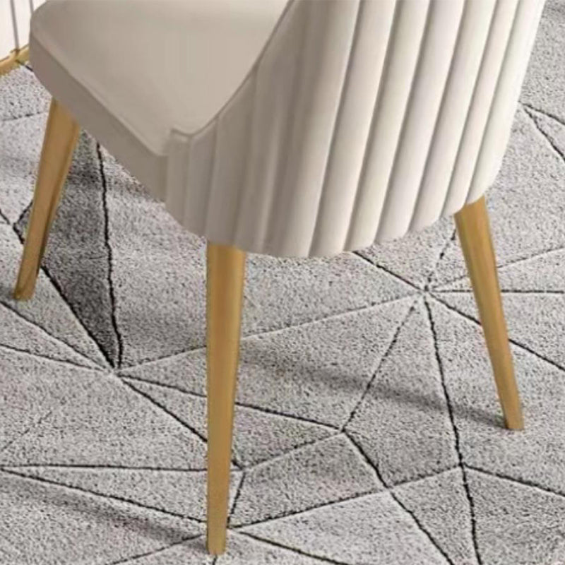 Contemporary Upholstered Dining Chair Faux Leather Kitchen Dining Chair Clearhalo 'Dining Chairs' 'Dining Tables & Seating' 'dining_chair' 'furn' 'furn_dining_chair' 'Furniture' 'Kitchen & Dining Furniture' 6278144