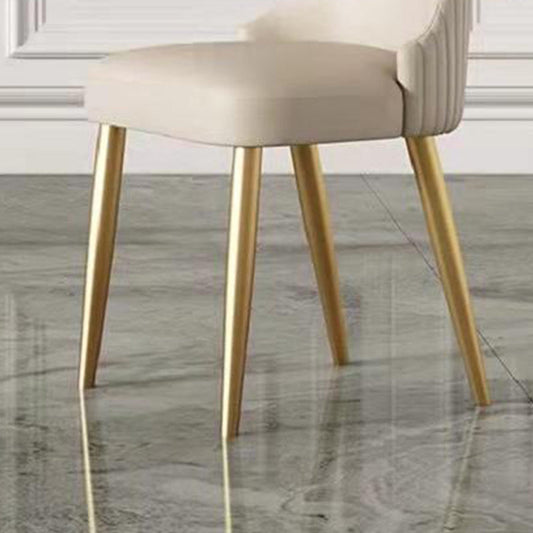 Contemporary Upholstered Dining Chair Faux Leather Kitchen Dining Chair Clearhalo 'Dining Chairs' 'Dining Tables & Seating' 'dining_chair' 'furn' 'furn_dining_chair' 'Furniture' 'Kitchen & Dining Furniture' 6278147