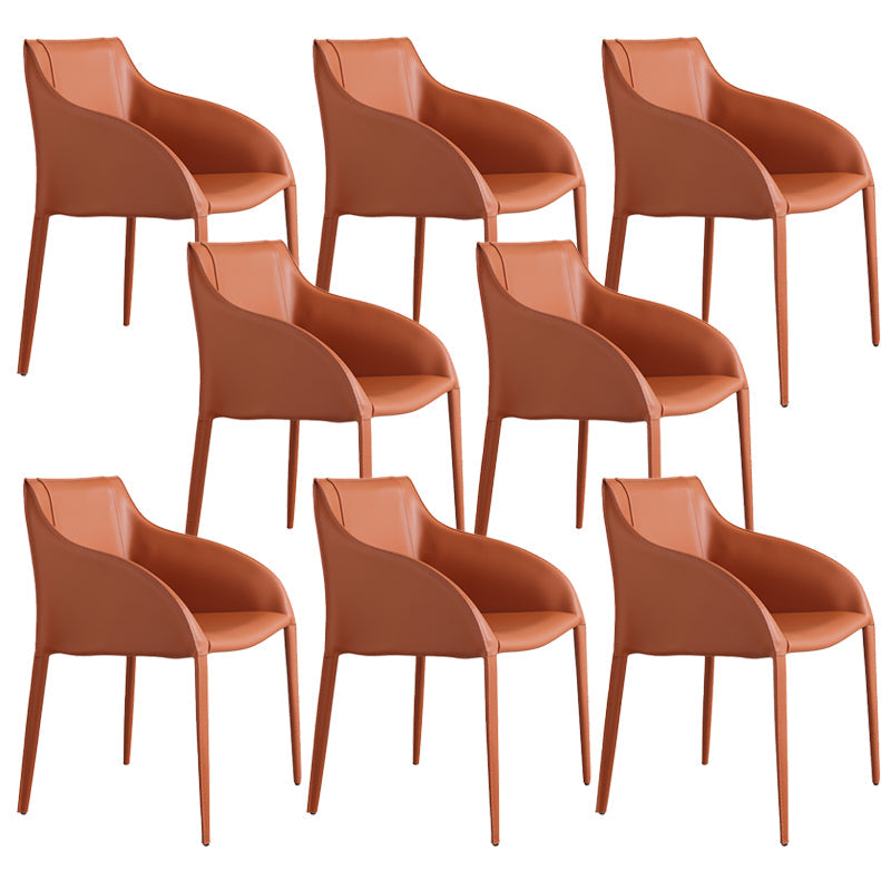 Contemporary Faux Leather Arm Chair Indoor Upholstered Chair