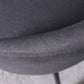 Contemporary Kitchen Dining Side Chair Upholstered Dining Chair in Grey