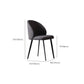 Contemporary Kitchen Dining Side Chair Upholstered Dining Chair in Grey