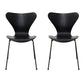 Industrial Kitchen Dining Side Chairs Armless Dining Chairs with Metal Legs