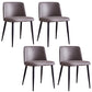 Faux Leather Kitchen Dining Chairs Contemporary Upholstered Dining Chairs