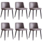 Faux Leather Kitchen Dining Chairs Contemporary Upholstered Dining Chairs
